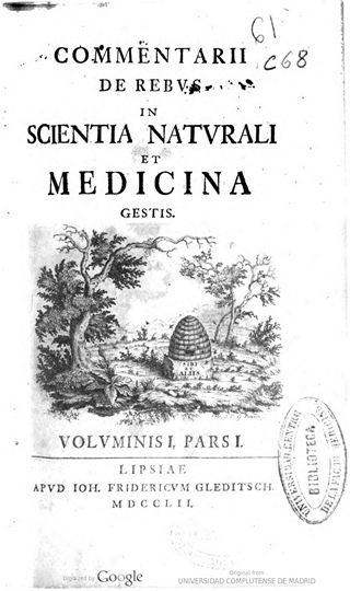 Revista de historia de la
ciencia y la tecnologa publicada de 1752 a 1798.