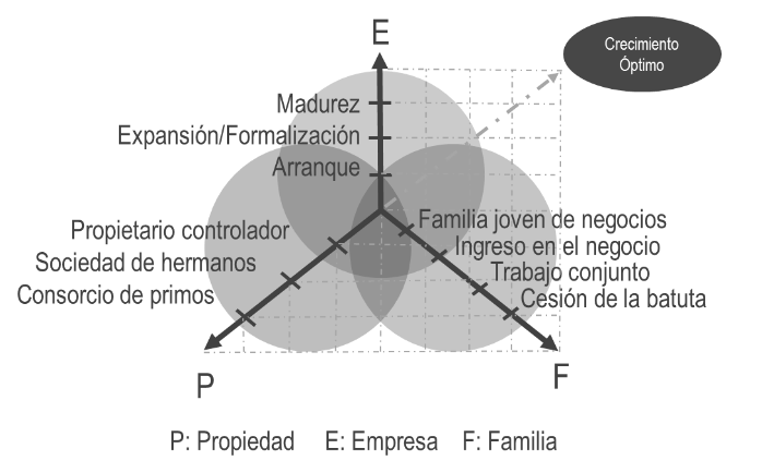 Modelo de tres crculos y modelo evolutivo tridimensional